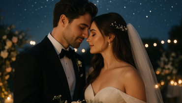 Celestial Wedding: Capturing Love in the Stars